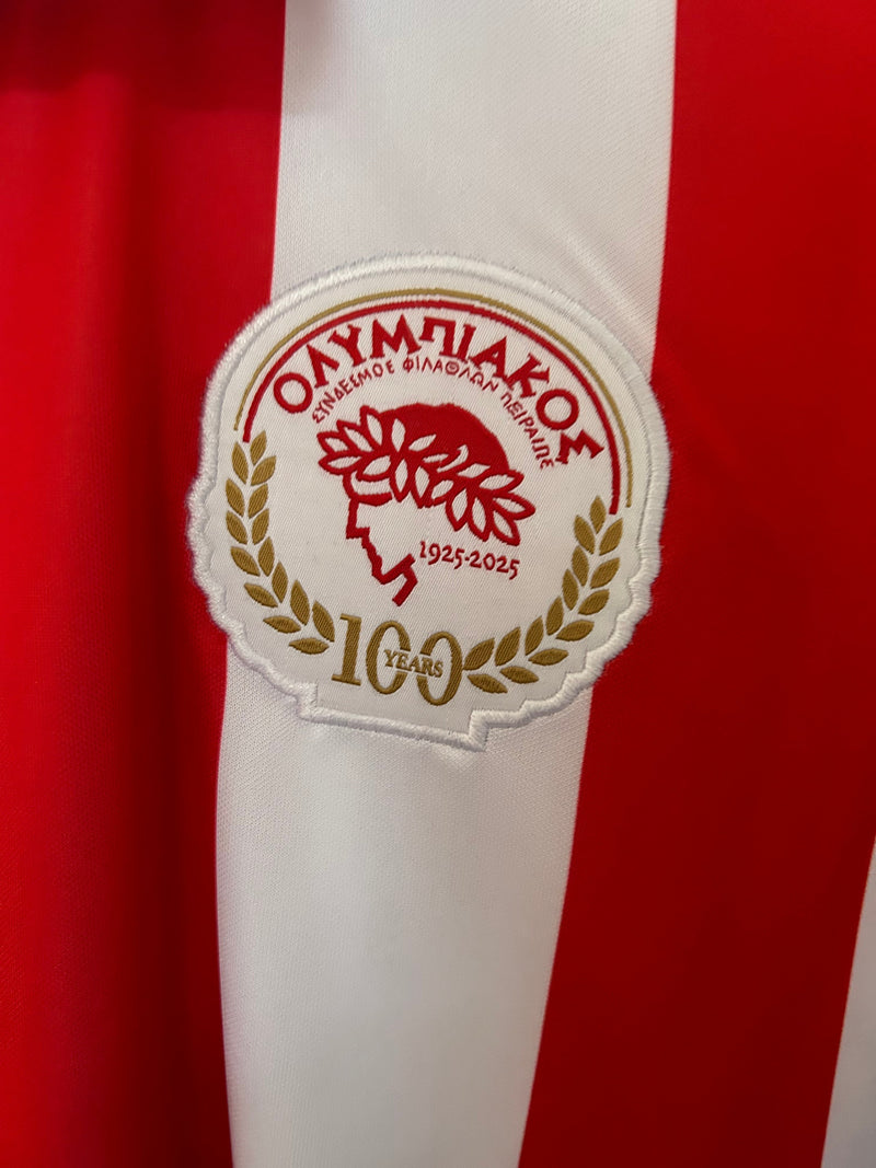 Camisa do Olympiacos 25/26 100th Anniversary