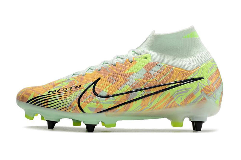 Chuteira Nike Mercurial Superfly IX Elite SG Campo - Verde