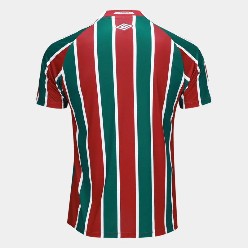 Camisa Fluminense I 25/26 s/n Torcedor Umbro Masculina - Verde+Vermelho