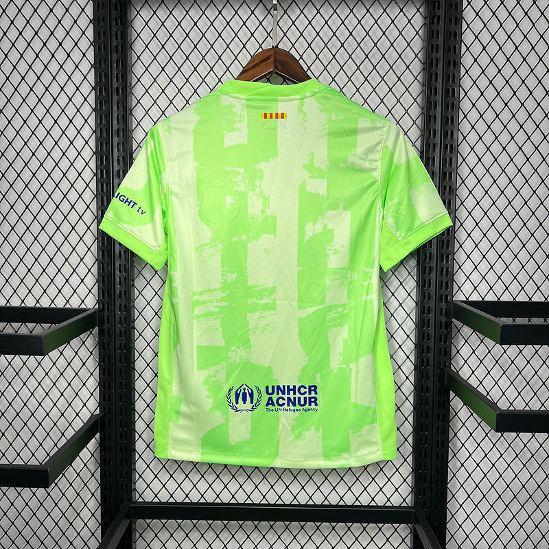 Camisa Barcelona III 24/25 - Torcedor Nike Masculina - Verde