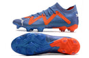 Chuteira Puma Future Ultimate Campo - Azul e Laranja