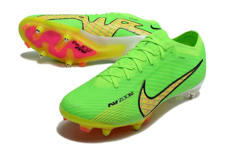 Chuteira Nike Mercurial Vapor XV Elite SG Campo - Verde Neon