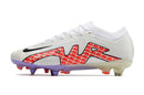 Chuteira Nike Mercurial Vapor XV Elite SG Campo - Branco e Vermelho