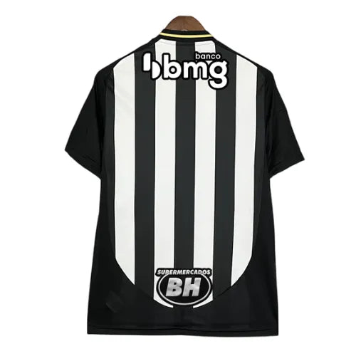 Camisa Atletico Mineiro Home 25/26 - Preta e Branca