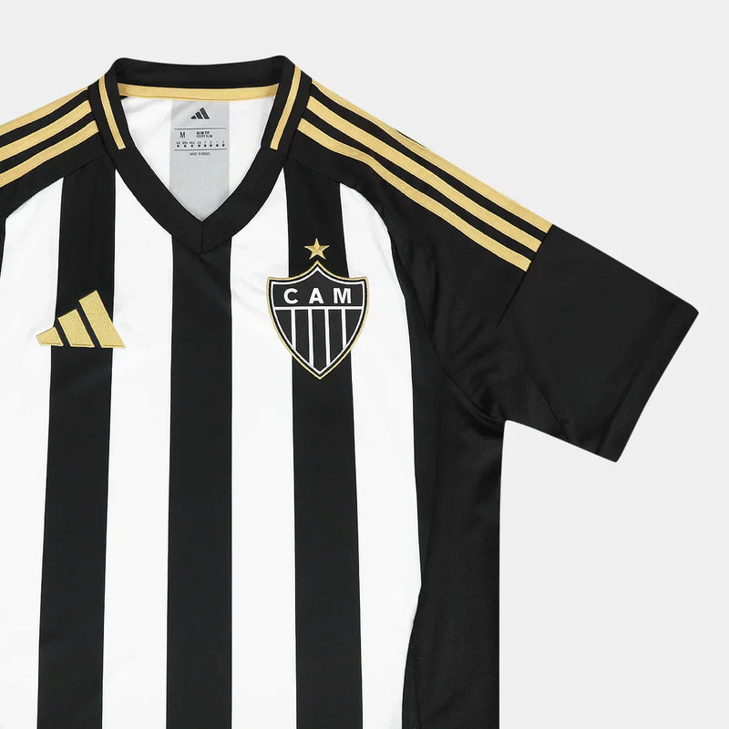 Camisa Atlético Mineiro I 25/26 Torcedor Adidas Masculina - Preto