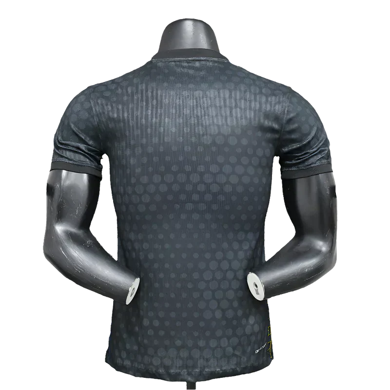 Camisa Barcelona 25/26 Edição Especial - Preto, Amarelo e Vermelho - Versão Jogador