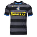 Camisa Inter de Milão Retro 2020/21 III Preta e Cinza Nike