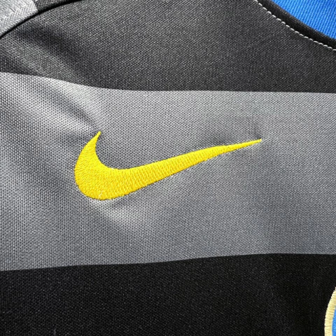 Camisa Inter de Milão Retro 2020/21 III Preta e Cinza Nike