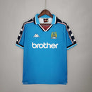Camisa Manchester City Retrô 1997/1998 Azul - Kappa