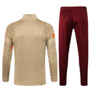 Conjunto Inverno Liverpool Bege e Vermelho Nike - Com Fecho