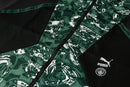 Conjunto Inverno Manchester City Preta e Verde Puma - Com Fecho