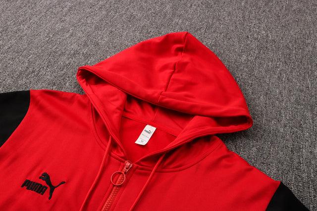 Conjunto Inverno Milan Vermelha Puma - Com Capuz