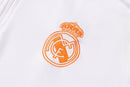 Conjunto Inverno Real Madrid Branco Adidas - Com Ziper