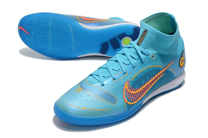 Chuteira Nike Mercurial Superfly 9 Elite Futsal - Azul