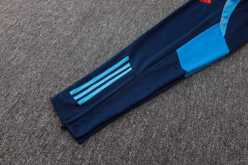 Conjunto Inverno do Flamengo Adidas - Azul Escuro